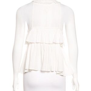 Current/Elliott Tops - CURRENT/ELLIOTT Ruffled Empire Waist Top Current/Elliott Tops - CURRENT/ELLIOTT Ruffled Empire Waist Top